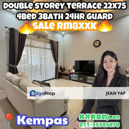 Kempas Utama Double Storey , Johor, Johor Bahru