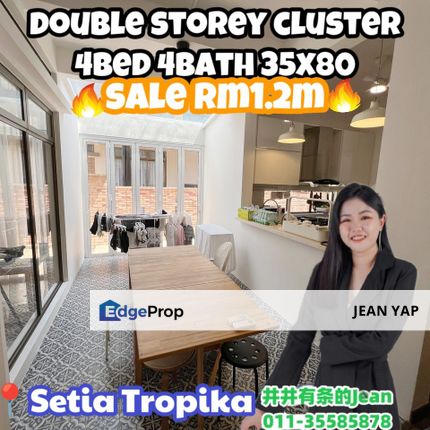 Setia Tropika 9 Double Storey Cluster, Johor, Johor Bahru