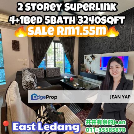 East Ledang Double Storey Superlink, Johor, Nusajaya