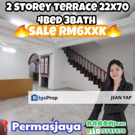 Permas Jaya Double Storey Terrace, Johor, Permas Jaya/Senibong