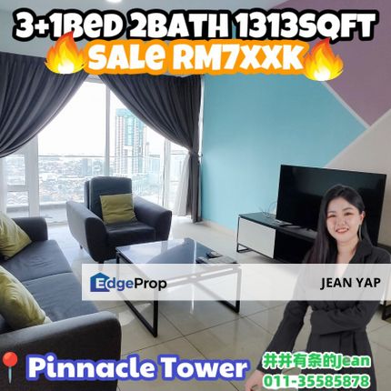 Pinnacle Tower 3+1BR , Johor, Johor Bahru