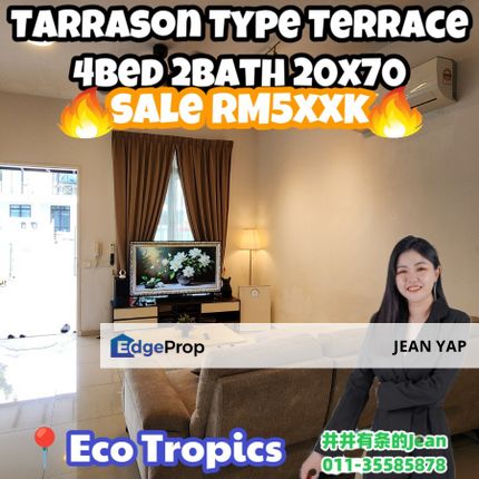 Eco Tropic Millsgate Tarrason Double Storey, Johor, Masai