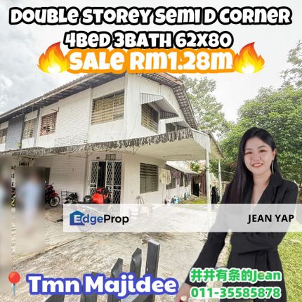 Taman Majidee Kebun Teh 2 Storey Semi D, Johor, Johor Bahru