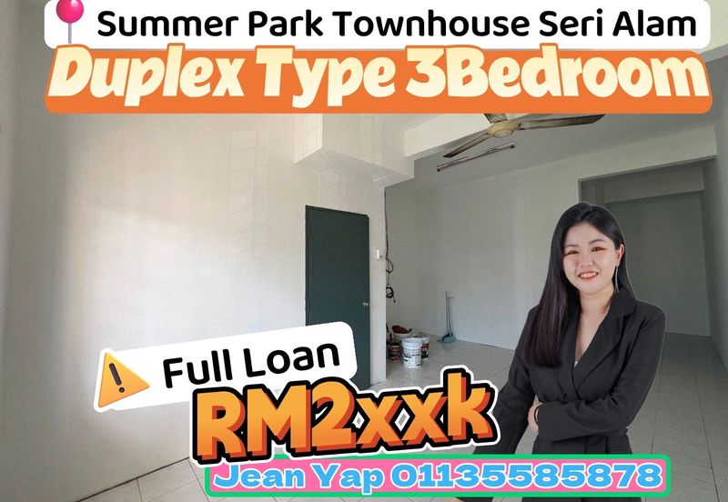 Summer Park Townhouse (Pangsapuri Alam Jaya), Bandar Baru Seri Alam