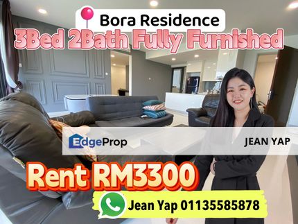 Bora Residence 3Bedroom Fully Furnished , Johor, Johor Bahru