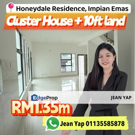 Honeydale Residence Impian Emas 2 Storey Cluster, Johor, Skudai