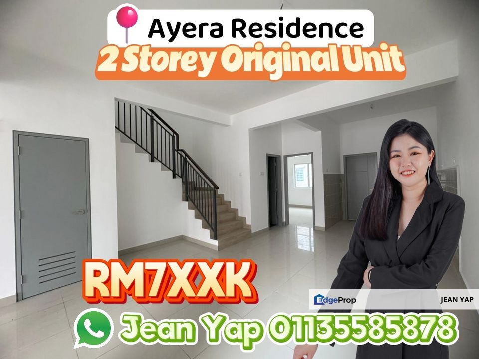 Ayera Residence Double Storey Bare Unit, Johor, Masai