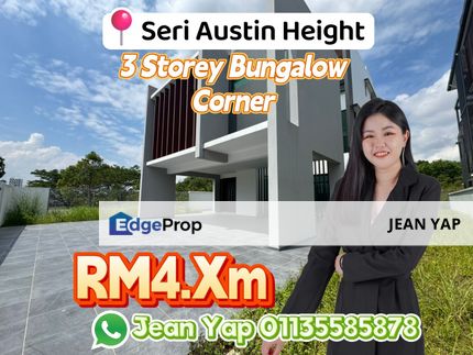 Seri Austin Height 3 Storey Bungalow, Johor, Johor Bahru