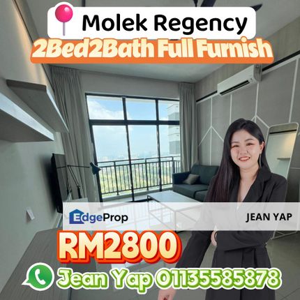 Molek Regency 2 Bedrooms Fully Furnished, Johor, Johor Bahru