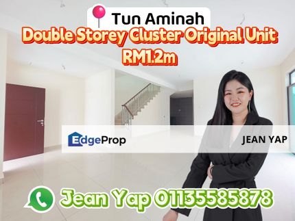 Taman Ungku Tun Aminah Double Storey Cluster , Johor, Skudai