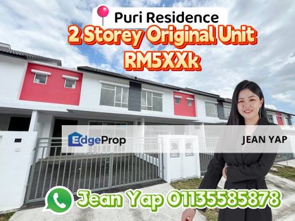 Puri Residence Double Storey Original Unit, Johor, Pasir Gudang