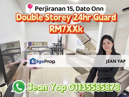 Dato Onn Perjiranan 15 Double Storey Terrace , Johor, Johor Bahru
