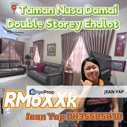 Nusa Damai Double Storey Endlot, Johor, Pasir Gudang