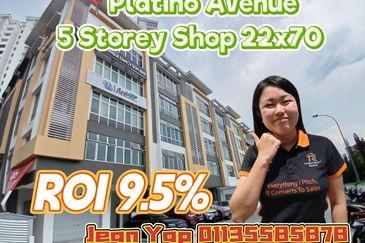 Platino Avenue 5 Storey Shop high ROI