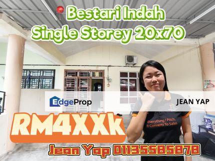 Bestari Indah Single Storey , Johor, Ulu Tiram