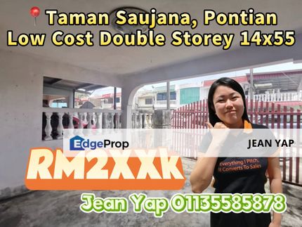 Taman Saujana Pontian Double Storey Low Cost, Johor, Pontian
