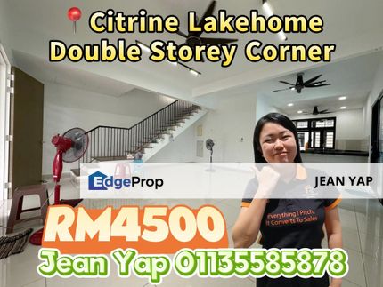 Citrine Lakehome Double Storey Corner, Johor, 
