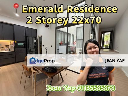 Emerald Residence Double Storey Terrace, Johor, Nusajaya