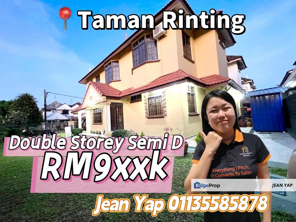 Taman Rinting Double Storey Semi D, Johor, Johor Bahru