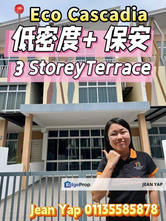 Eco Cascadia 3 Storey Terrace, Johor, Johor Bahru