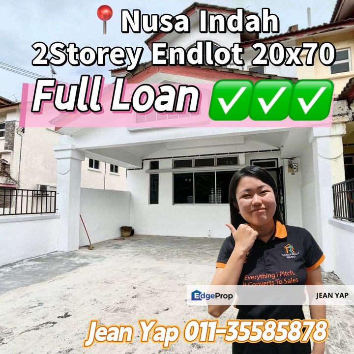 Nusa Indah Double Storey Endlot, Johor, Nusajaya