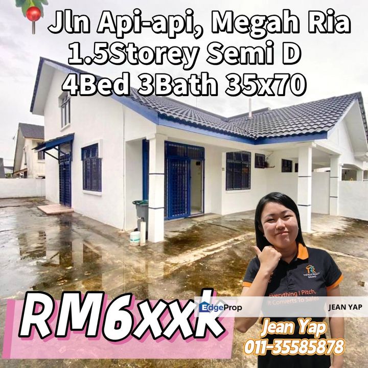 Jalan Api Api Megah Ria 1.5Storey Terrace, Johor, Masai