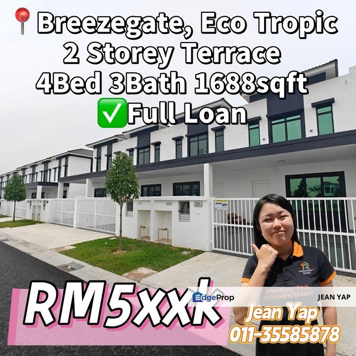 Breezegate Eco Tropic Double Storey Terrace, Johor, Masai