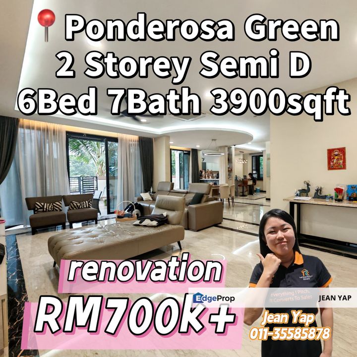 Ponderosa Green Double Storey Semi D, Penang, Georgetown