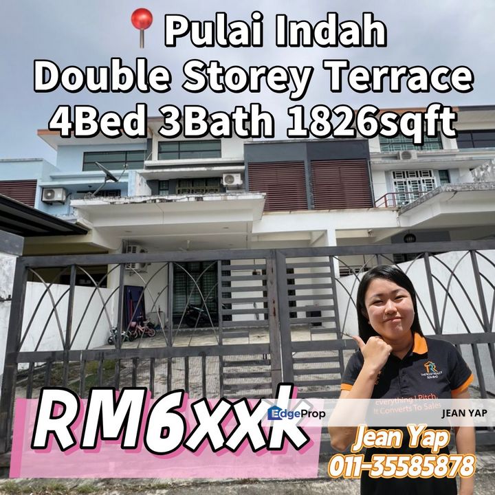 Pulai Indah Double Storey Terrace, Johor, Kangkar Pulai
