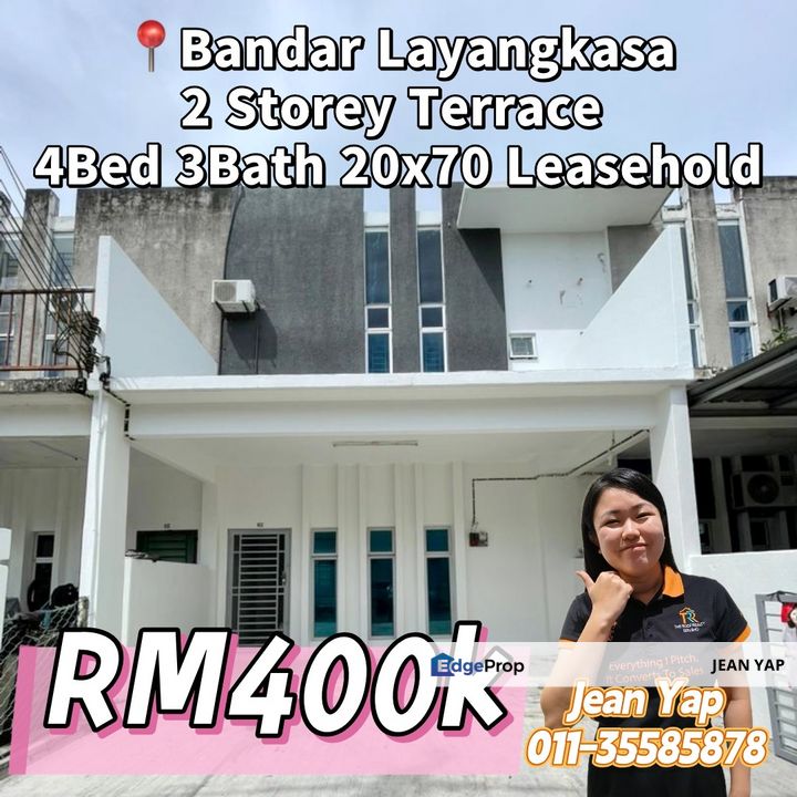 Jalan Wau Kikik Bandar Layangkasa Double Storey, Johor, Pasir Gudang