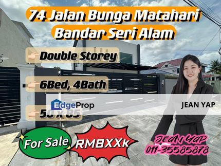 74 Jln Bunga Matahari 6Bed Fully Renovated, Johor, Masai