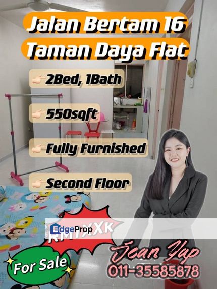 Taman Daya Flat Block 7, Johor, Johor Bahru