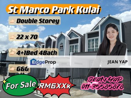 St Marco Park Kulai 4+1BR G&G Original, Johor, Kulai