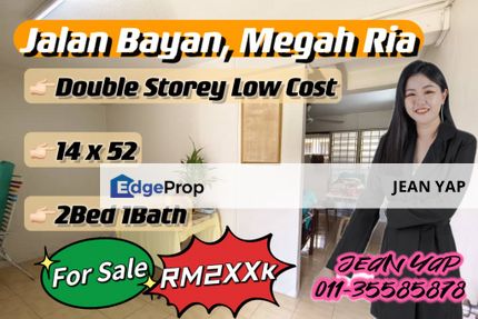 Jalan Bayan Megah Ria Double Storey Low Cost, Johor, Masai