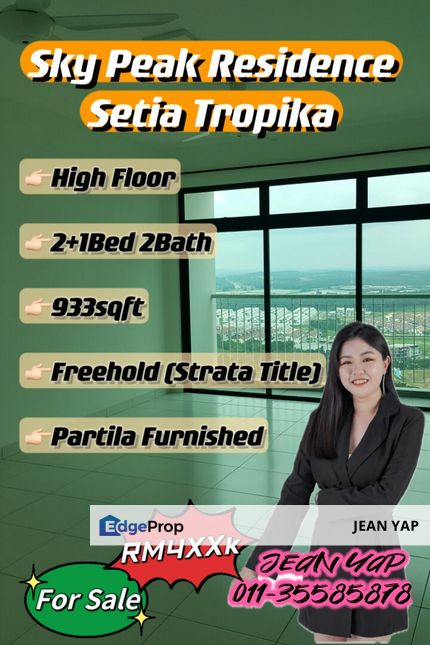 Sky Peak Setia Tropika 2+1BR, Johor, Setia Tropika