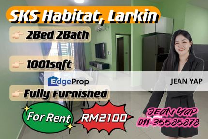 SKS Habitats Larkin 2BR for rent, Johor, Johor Bahru