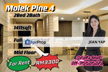 Molek Pine 4 2BR Fully Furnished, Johor, Johor Bahru