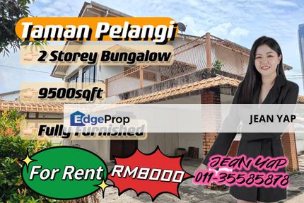 Taman Pelangi Bungalow Fully Furnished, Johor, Johor Bahru