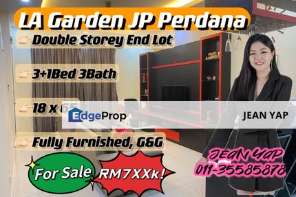 LA Garden JP Perdana Double Storey 3+1BR, Johor, Johor Bahru