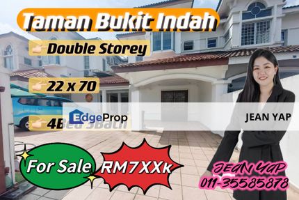 Taman Bukit Indah Double Storey 4BR, Johor, Johor Bahru