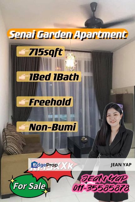 Senai Garden Apartment 1BR, Johor, Senai