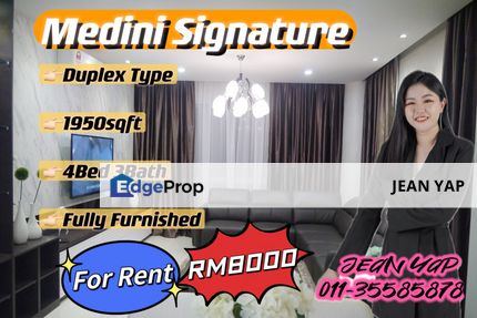 Medini Signature Duplex 4BR Fully Furnish, Johor, Nusajaya