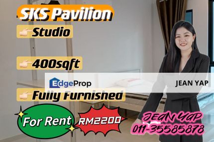 SKS Pavilion Studio for Rent, Johor, Johor Bahru