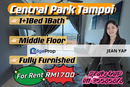 Central Park Tampoi 1+1BR Fully Furnish, Johor, Johor Bahru