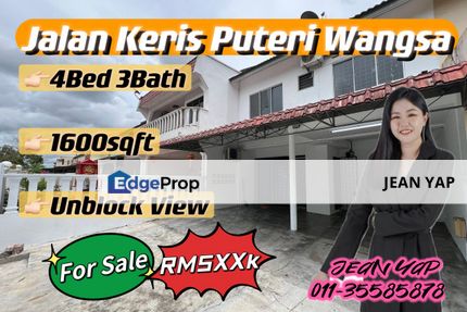 Jalan Keris Puteri Wangsa Unblock View 4BR, Johor, Ulu Tiram