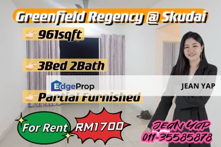 Greenfield Regency 3BR, Johor, Tampoi