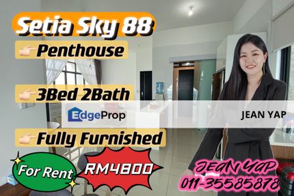 Setia Sky 88 Penthouse 3BR fully furnished, Johor, Johor Bahru