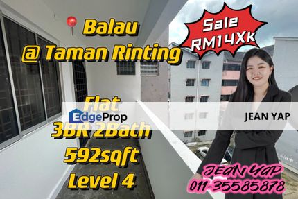 Balau Taman Rinting Level 4 Flat, Johor, Pasir Gudang