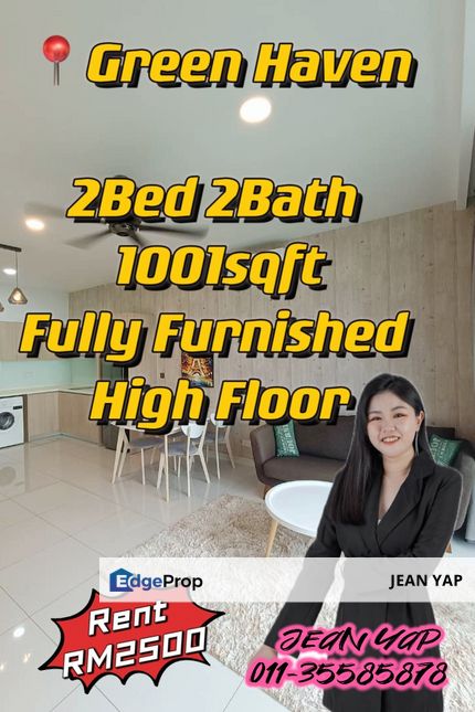 Green Haven 2BR fully furnished high floor, Johor, Masai