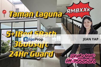 Taman Laguna Double Storey Superlink 24Hr Guard, Johor, Johor Bahru